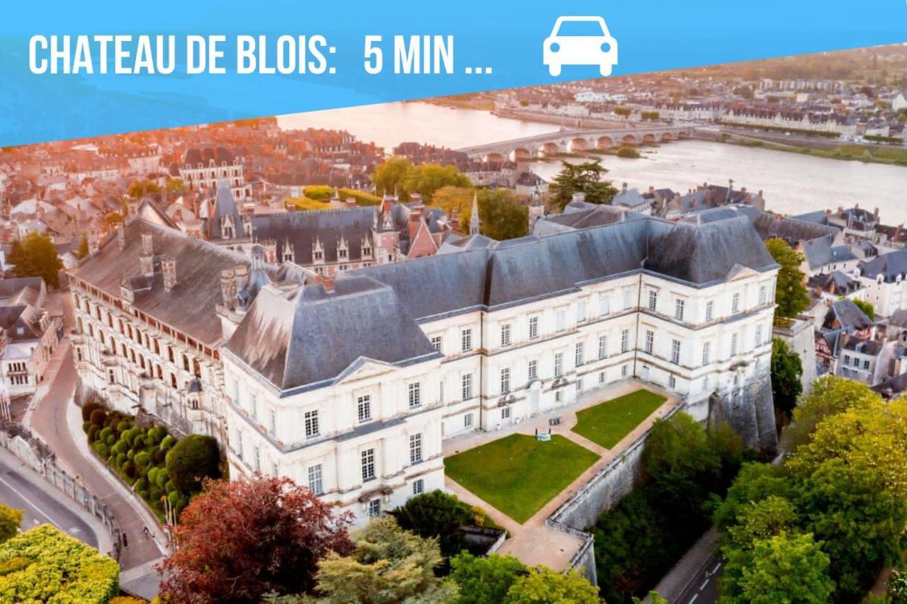 Вилла Caporizon-Le Coffre Fort-Le Clos De Chambord Saint-Claude-de-Diray Экстерьер фото