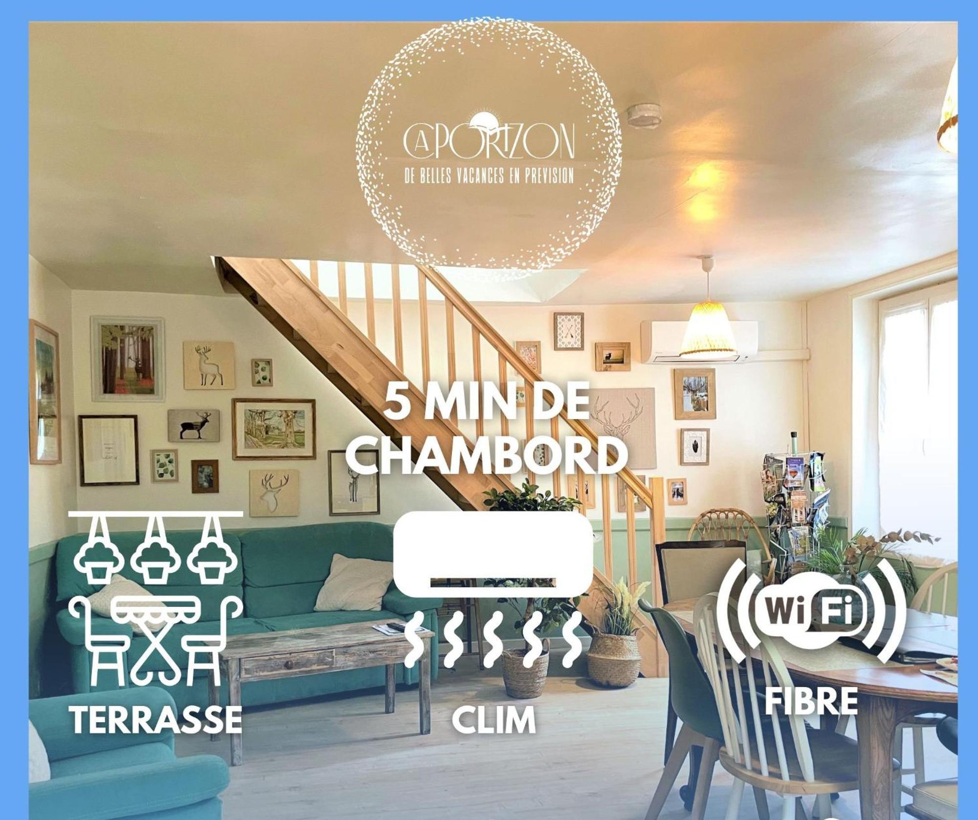 Вилла Caporizon-Le Coffre Fort-Le Clos De Chambord Saint-Claude-de-Diray Экстерьер фото